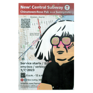 New! Central Subway Map