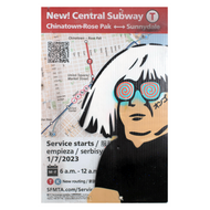 New! Central Subway Map