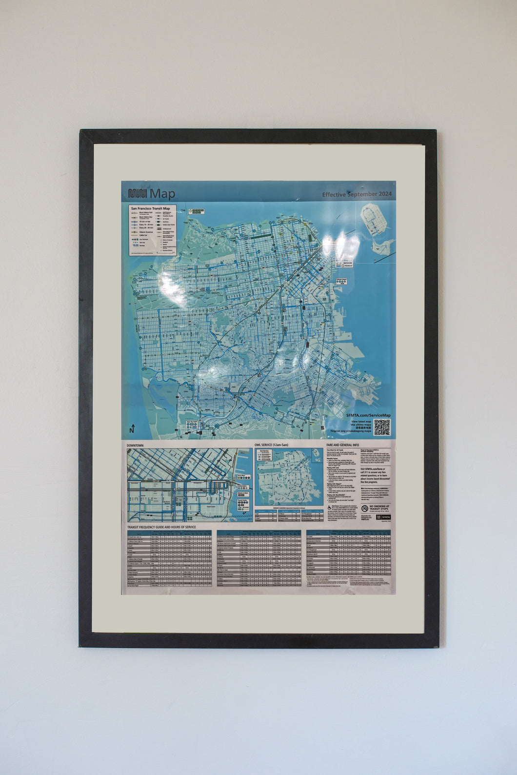 SF MUNI Bus Map Custom