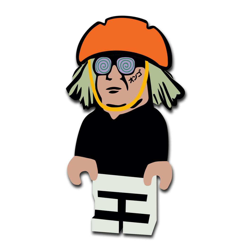 Wood cut - Ongo Lego Bike Helmet